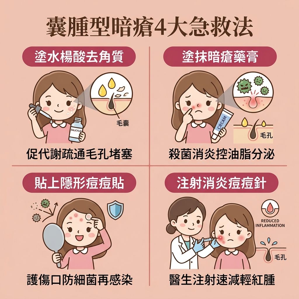 囊腫型暗瘡